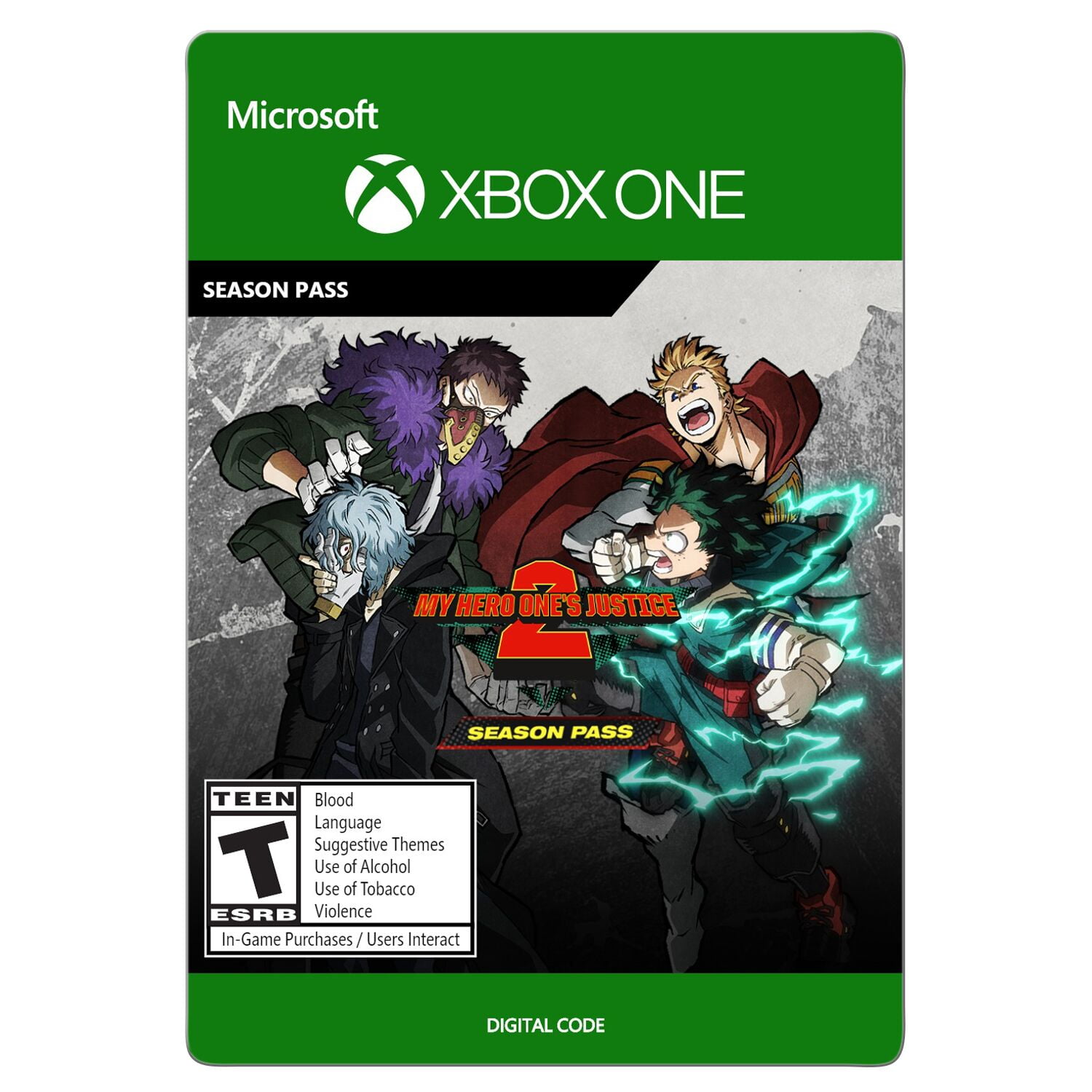 My Hero One's Justice 2 Season Pass ,Bandai Namco, Xbox [Digital