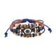 thumbnail image 5 of Pulsera trenzada de cuero PU Fernando Azul para Hombres, 5 of 8