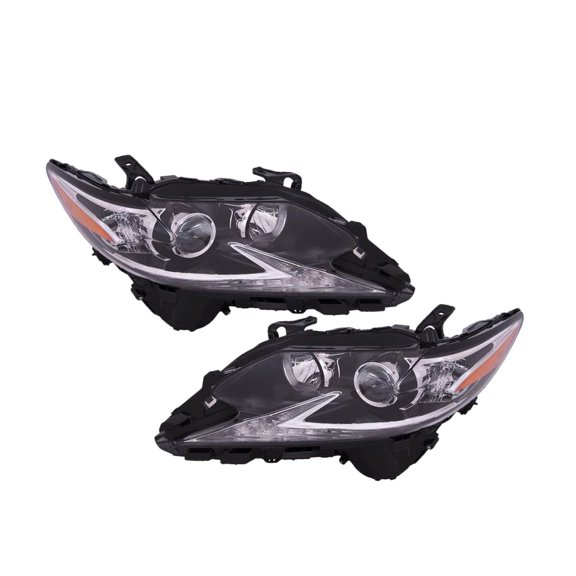 EPIC LIGHTING OE Style Halogen Headlights Assembly Replacement for LEXUS 16-18 ES-300H ES-350 [ LX2518158 LX2519158 8107033550 8114033A50 ] Pair