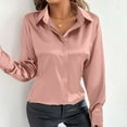 thumbnail image 4 of Karight Womens Button Down Shirt Long Sleeve Blouse, 4 of 5