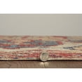 thumbnail image 6 of Contemporary Home Living 3' x 5' Geometric Tribal Medallion Area Throw Rug - Cream and Brown, 6 of 8