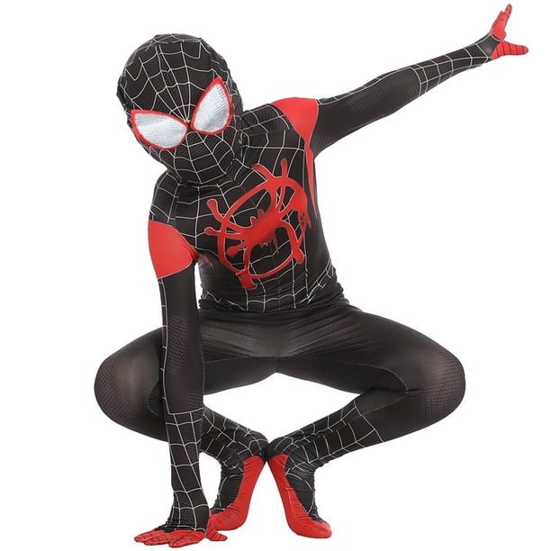 Spiderman Lejos Del Disfraz De Casa Cosplay Peter Parker Zentai Traje De Superhéroe Mono De Halloween Para Niños