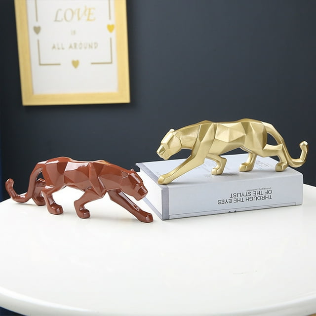 maskred Résine Forme Animale Sculpture Couleur Unie Brillant Remplacement Vif Simulation Moderne Bureau Décoration Ornement Rouge 1 Pc