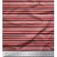thumbnail image 1 of Soimoi Poly Georgette Fabric Horizontal Stripe Printed Fabric 1 Yard 42 Inch Wide, 1 of 3