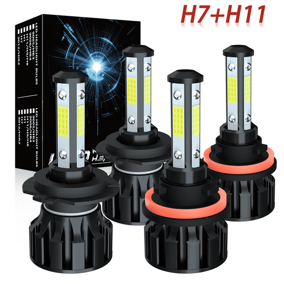 For Chevy Traverse 2013-2016 2017 2018 - NSDXCT 6000K LED Headlight High/Low Beam 4x Bulbs Kit