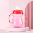 thumbnail image 2 of Clearance! FNGZ Bottle 240 Ml Wide Caliber Pp Baby Bottle with Handle Anti Drop Anti Flatulence Plastic Baby Bottle, 2 of 5