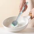thumbnail image 4 of LSLJS Pot Brush Artifacts Pot Brush Kitchen Wash Pot Brush Brush Clean Not Drop Silk Long Handle Does Not Hurt Non-stick Pot Household, 4 of 6