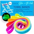 thumbnail image 1 of Sillas Towel Bands Towel Crabber Beach, piscina y crucero (paquete de 6), 1 of 6