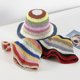 thumbnail image 5 of Sunscreen Bucket Hat Rainbow Striped Fisherman Hat Packable For Hiking Fishing, 5 of 5
