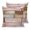 Brown, Pink, variant on 26x26 Pillow Covers Set of 2, Brown Pink Vintage Square Throw Pillow Covers for Couch/Sofa/Living Room, Retro Farmhouse Elegant Pastoral Decorative Soft Pillowcases for Couch Throw Pillows