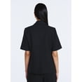 thumbnail image 3 of Scoop Women's and Women's Plus Short Sleeve Boxy Blazer, Sizes XS-4X, 3 of 6