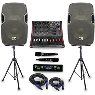 Behringer B1X 250W All-In-One Portable PA Bluetooth Speaker 2-PACK