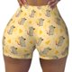 thumbnail image 2 of Balery mouse and cheese Pantalones cortos de entrenamiento estampados para mujer, sin costuras, ajustados, para gimnasio, yoga, correr, deportes, ejercicio activo, fitness.-X-Large, 2 of 8