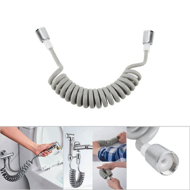 Manguera de Ducha Flexible ANGGREK Con Resorte ABS Duradera a Prueba de Grietas y Explosiones 2m