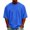 Blue, variant on Men's Oversized T-Shirt Loose Fit Crew Neck Short Sleeve Basic Plain Tees Comfort Classic Daily Wear Cotton Tee Tops Blue XXXXXL