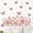 3d Butterfly, variant on 109Pcs Christmas Window Clings, Merry Christmas Tree Ball Window Stickers Decals for Glass Windows Xmas Home Office Window Decoration