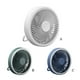 thumbnail image 5 of Bearachild Ventilador portátil PP con de 360 ​​grados, luz LED nocturna colgante, Motor sin escobillas, ventiladores de refrigeración Electrodomésticos Azul Bearachild HA063717-03B, 5 of 6