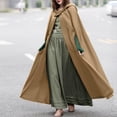 thumbnail image 5 of ZANZEA Women Full Sleeve Hoodies Cloak Cape Party Long Coat, 5 of 6