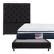 thumbnail image 1 of Colchón Matrimonial + Box Black + Cabecera Capri Spring Air Dicasa Monaco, 1 of 8
