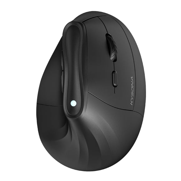 Mouse ergonómico inalámbrico Bluetooth 5 KYSONA, silencioso, DPI ajustable
