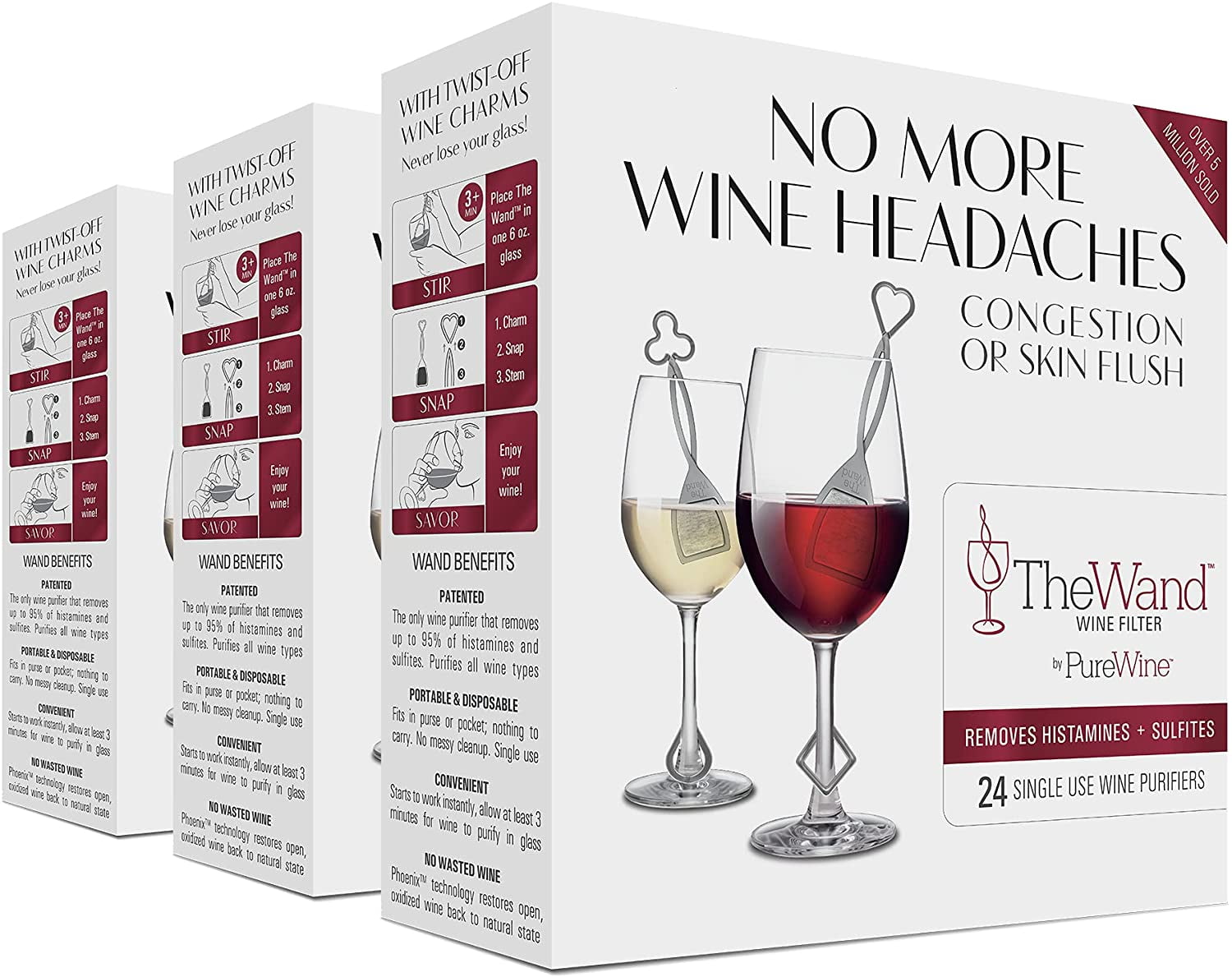 The Wand by PureWine Removes Histamines & Sulfite Preservatives, By