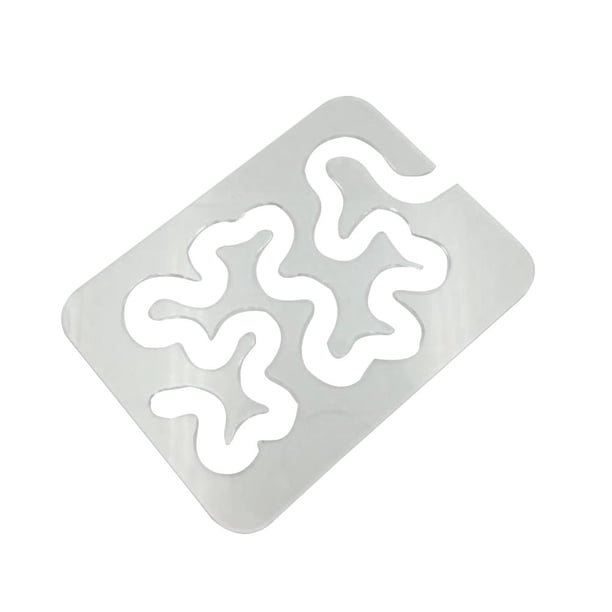 Plantilla De Acolchado Plantilla De Acolchado De Acrílico De Movimiento Marcos De Acolchado Reglas De Acolchado Para Máquina De Coser Advancent HA034902-00