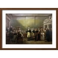 thumbnail image 2 of Art.com George Washington Resigning His Commission Art Print by John Trumbull, Brown Frame Wall Art, 23" x 17", 2 of 5