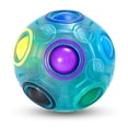 thumbnail image 2 of Vdealen Magic Rainbow Puzzle Ball - Fidget Ball Puzzle Game - Rompecabezas para niños y ni Vdealen Vdealen, 2 of 2