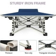thumbnail image 6 of Camping Cot with Comfortable Mattress Cots for Sleeping Premium Fabric Camping Bed Easy Setup Folding Cot with Carry Bag for Guest Bed Adults Home Office Outdoor, 6 of 6