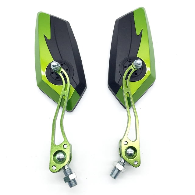 TopOne 1 Pair Motorcycle Rearview Side Mirror Reversing Auxiliary Mirror Adjustable Reflector Modified Parts
