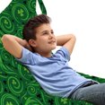 thumbnail image 1 of Abstract Green Lounger Chair Bag, Jumble Shamrock Themed Pattern St Patrick's Day Design, High Capacity Storage with Handle Container, Lounger Size, Green Emerald, by Ambesonne, 1 of 5