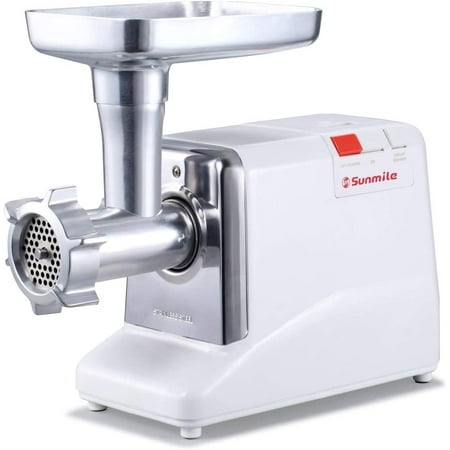 

GUVSOETS ETL Electric Meat Grinder - Max 1.3 HP 1000W Heavy Duty Meat Mincer Sausage Grinder - Metal Gears Reverse Circuit Breaker Stainless Steel Cutting Blade and Plates 1 Sausage Stuffs
