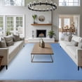 thumbnail image 3 of 6'x9' Area Rugs, Blue Ombre Indoor Outdoor Area Rug for Living Room Bedroom, Modern Minimalist Gradient Aesthetic Washable Bathroom Rugs Kitchen Floor Carpet Mats Home Decor Aesthetic, 3 of 8