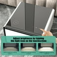 thumbnail image 6 of Smart Bedside Table with Built-in Fridge, Smart Fridge with Wireless Charging, USB Ports Power Socket & Touch Screen Control, Smart  Nightstand End Table with Induction Light, 6 of 12