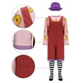 thumbnail image 4 of Traje de disfraz holgado, mamelucos, camisa con forma de luna, pantalones con babero, 4 of 8