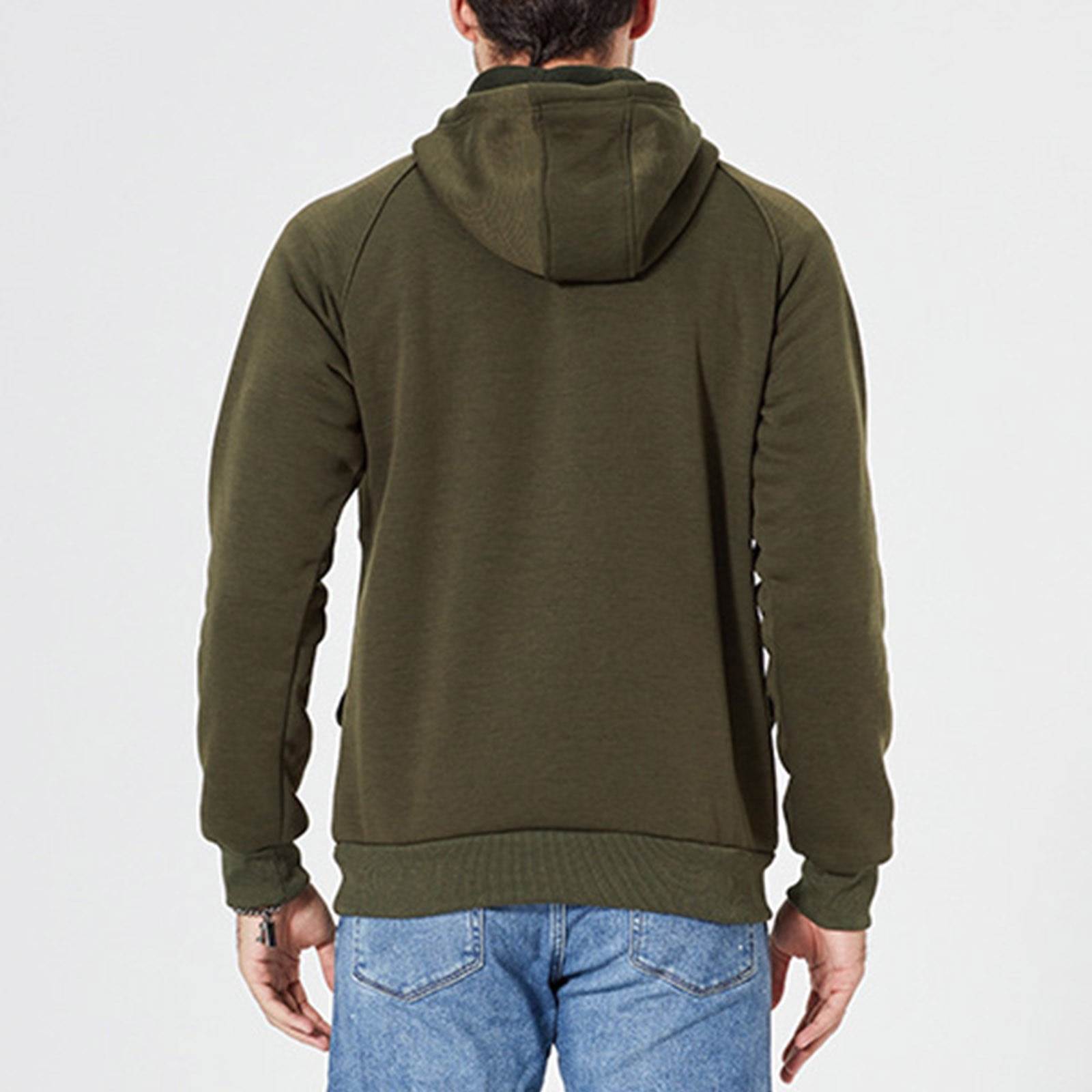 WREESH Casual Gym Athletic Hoodie for Men Fashion Solid