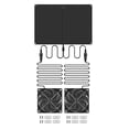thumbnail image 5 of Solar Powered Fan for Dog House 15W Solar Panel Dual Exhaust Fans, 5 of 5