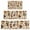 Brown Mushroom Label-1, variant on Brown Green Mushroom Fruit Leaf Beige Pattern Kitchen Rugs Sets Of 3,Kitchen Runner Rugs Non Skid Washable,Decorative Kitchen Floor Mats for Kitchen,Sink,Laundry,17"x30" 17"x47" 17"x59"