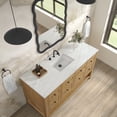 thumbnail image 5 of James Martin Vanities 330-V60S-SC-3ENC Breckenridge 60" Free Standing Single Basin Poplar, 5 of 7