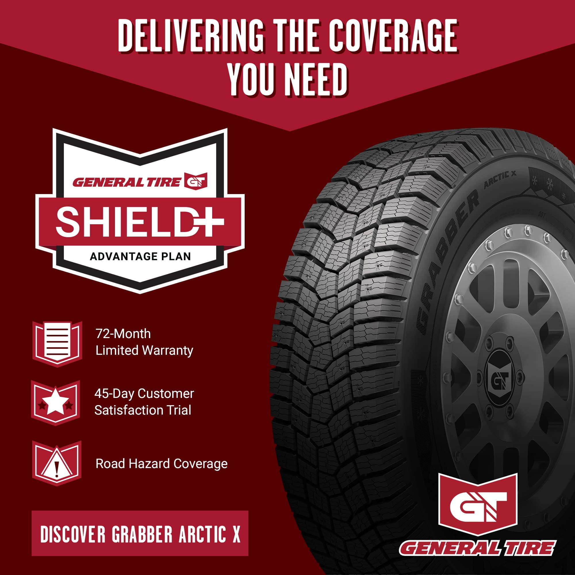 General Grabber Arctic X Winter 275/55R20 117T XL Passenger Tire