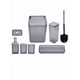 thumbnail image 1 of Juego XTELLAR color gris De 7 Accesorios De Baño Con Dispensador Y Organizador, 1 of 5