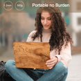 thumbnail image 2 of Pattern Case for MacBook 12 inch 2017 2016 2015 A1534 with Retina Display,Matte Frosted Plastic Laptop Hard Shell Case Protective Cover for MacBook A1534,Brown Wood Grain, 2 of 7