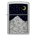 thumbnail image 2 of Zippo 48632 Mountains Emblem Design Windproof Pocket Lighter, 2 of 5