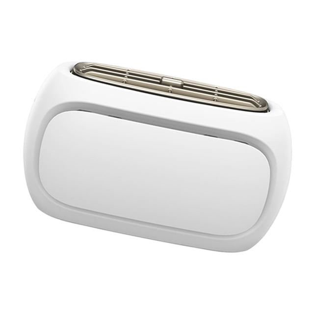 Ventilador de escritorio, ventilador colgante de cuello con 4 velocidades, ligero, manos libres, recargable para Blanco