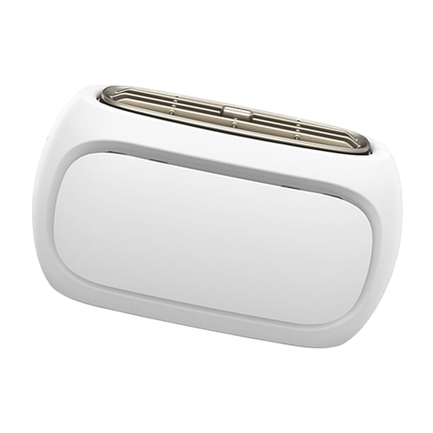 Ventilador de Escritorio Portátil con 4 Velocidades, Práctico, Manos Libres, Recargable, Cómodo para Senderismo, Granja, Dormitorio, Trabajo Al Aire L Blanco