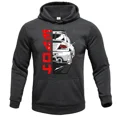 thumbnail image 5 of Chándales informales con cordón para hombre, sudaderas con capucha con estampado de grafiti de carreras y sudaderas con capucha holgadas de gran tamaño para correr, novedad de 2024, 5 of 5