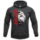 thumbnail image 4 of Chándales informales con cordón para hombre, sudaderas con capucha con estampado de grafiti de carreras y sudaderas con capucha holgadas de gran tamaño para correr, novedad de 2024, 4 of 4