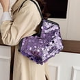 thumbnail image 5 of YiJuHui Fashionable Sequins Tote Bag for Women, Trendy Shoulder Crossbody Bag, Sparkly Casual Purse, Lightweight PU Leather, Versatile Everyday Carryall for Work Travel Shopping, 5 of 6