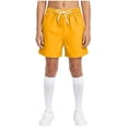thumbnail image 5 of Mnyotv Summer Beach Shorts Kids Boys Athletic Short Casual Drawstring High Waisted Sweatshorts Size 5-6 Years, 5 of 6