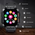 thumbnail image 5 of Smart Watch for Men Women 1.96" High - definition Large- screen Bluetooth Call Sports Outdoor Smart Watch with Fitness Tracker Waterproof, 5 of 7